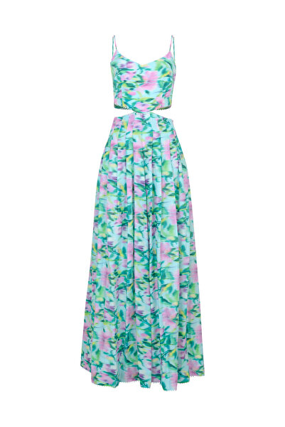 Urban Muse Aster Maxi Keten Elbise