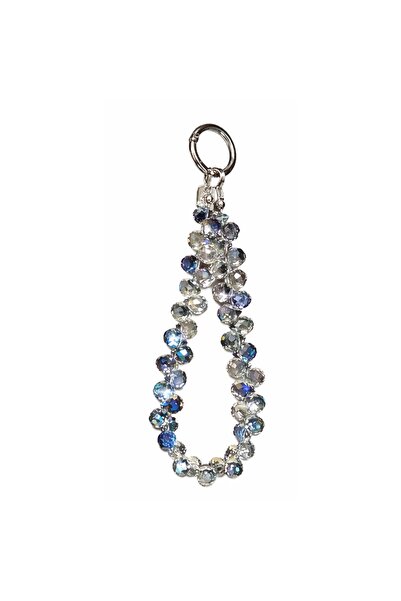 lemontti Snur de mana pentru telefon Crystal Aurora, 30cm, Albastru