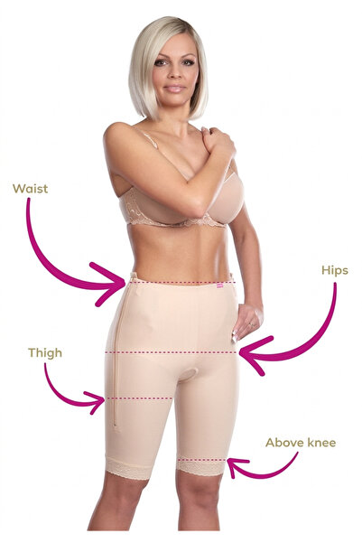 Lipoelastic مشد الجسم المريح من تي إف |   مشد طبي بسحاب، لما بعد شفط الدهون ل...
