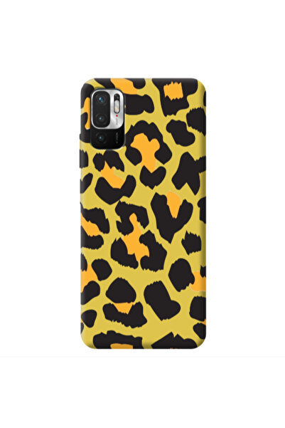 Other Xiaomi Redmi Note 10 Pro 5G Yellow leopard Yellow Colored Silicone TPU ...