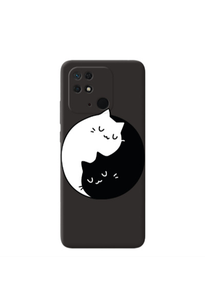 Other Xiaomi Redmi 10C Bundle of love Black Colored Silicone TPU Θήκη