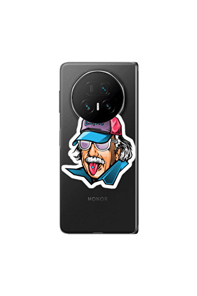 Other Honor Magic V5 Einstein Transparent Silicone TPU Θήκη