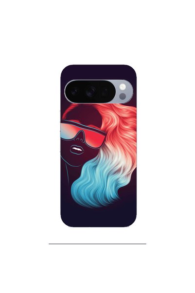 Other Google Pixel 10 Pro Girl with glasses Transparent Silicone TPU Θήκη