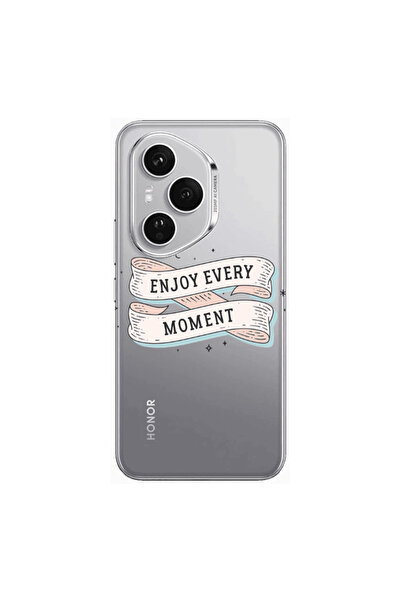 Other Honor Magic 400 Pro Enjoy Every Moment 2 Transparent Silicone TPU Θήκη