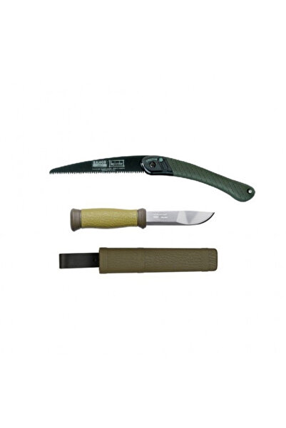 Morakniv Cuțit și Fierăstrău Bahco Set Bushcraft/Camping