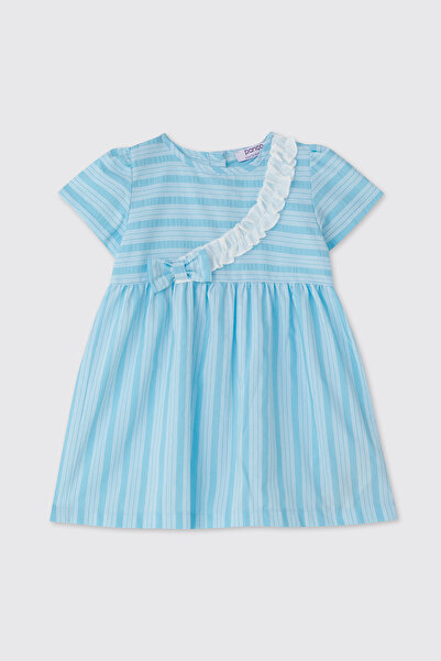 Panço Baby Girl Turquoise Dress