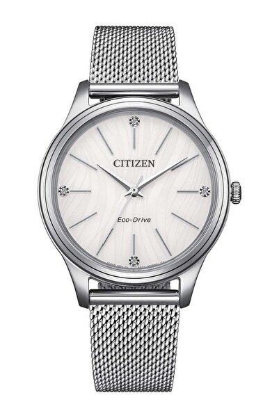 Citizen ساعة كوارتز كاجوال 34 ملم EM1220-82A
