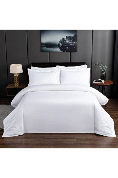 Resta Pillow Set Hotel Bedding Set 300 Thread Count (80% Cotton) - 7 Pieces D...