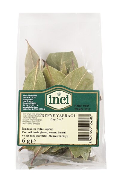 İnci Foi de Dafin Naturale 6 Gr