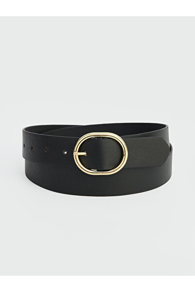 LC Waikiki Peak New Season Metal Buckle Faux Leather Women's Belt