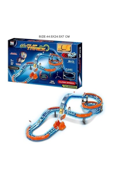 Blue Toys Φλιπ Γκλοου Πίστα Αγώνων (MKT915072)