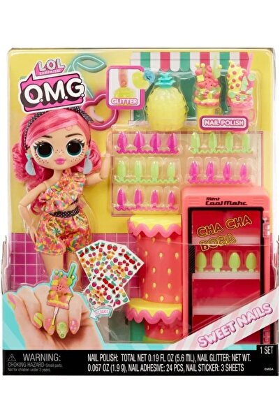 MGA Entertainment Λολ. Σούρπραϊζ OMG Κούκλα Στούντιο Νυχιών - Πίνκι Ποπς (503...