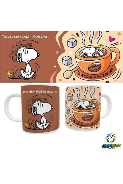 Ghostbastır Design Snoopy Mug |   Single Piece K0410