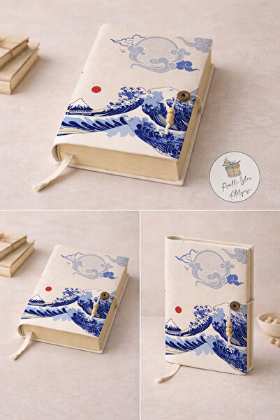 renkli izler atölyesi Vintage Retro & Aesthetic Series Desenli Kitap Kılıfı |...