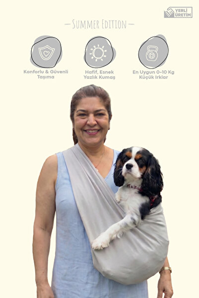 Paw And Hug Paw & Hug Köpek Ana Kucağı – Yazlık Hava Alan Kumaş, Küçük Irk 0-...