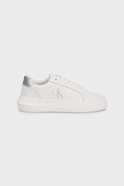 Calvin Klein Kadın Beyaz Sneaker-41 - BEYAZ