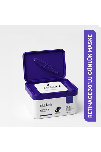 koreurunleri PHLab Retinage Maske 30'lu 360 ml – Retinol Destekli Yenileyici ...