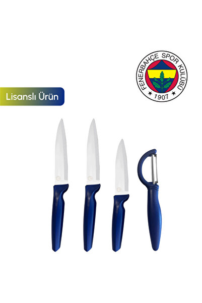 Karaca x Fenerbahçe Lisanslı 4 Parça Bıçak Seti