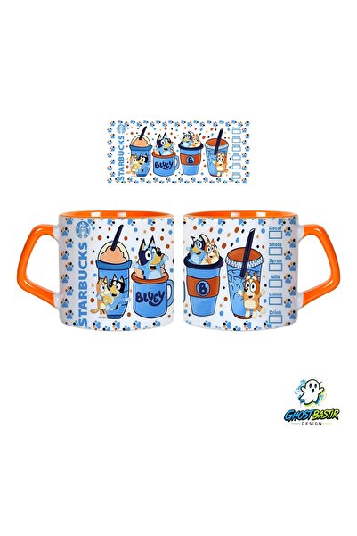 Ghostbastır Design Bluey Mug Cup |   Single Piece 0745