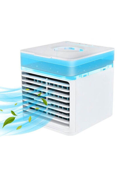 Andowl Q-cool6 Ανεμιστήρας USB με νερό και φωτισμό 10W Λευκό