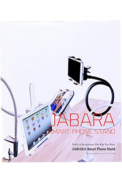 OEM Jabara Βάση Κινητού Τηλεφώνου με Βραχίονα Επέκτασης σε Μαύρο Χρώμα