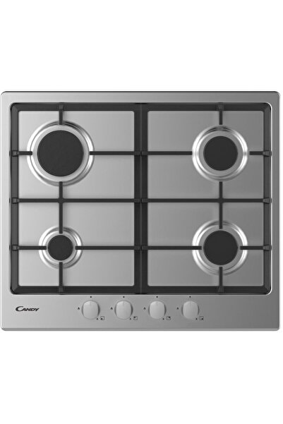 Candy Timeless CHG6BRX Stainless steel Built-in 60 cm Gas 4 zone(s)