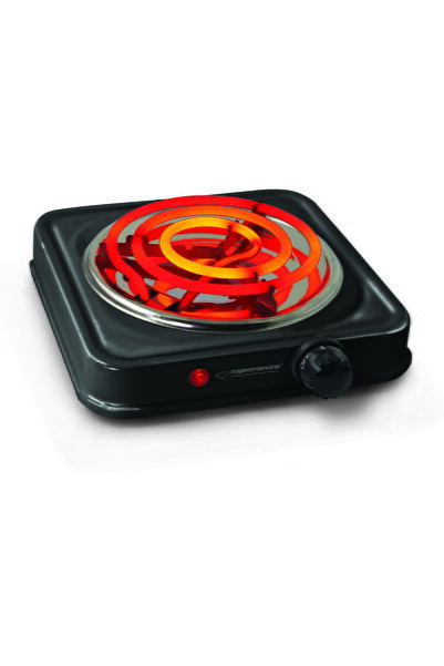 ESPERANZA Електрическа печка EKH012K, 1000 W, черна