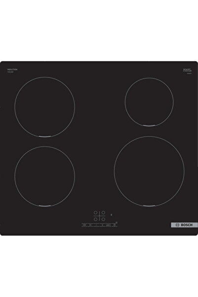 Bosch PUE611BB5E Plită cu inducție 4 zone de gătit 60 cm Seria 4 Negru