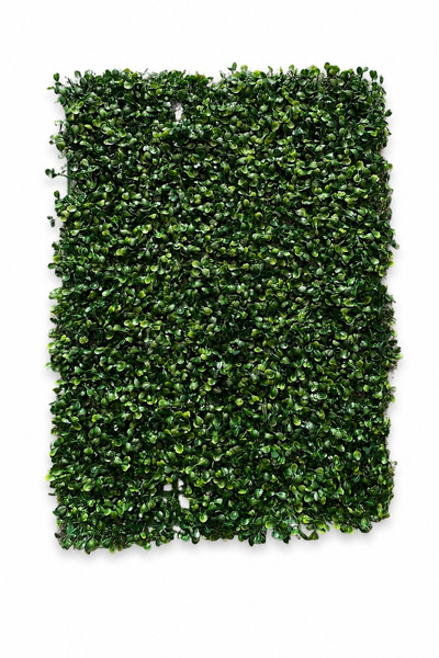 etxShop Artificial Flower Wall Cladding Panel Boxwood Sheet 40X60 cm Green Ve...