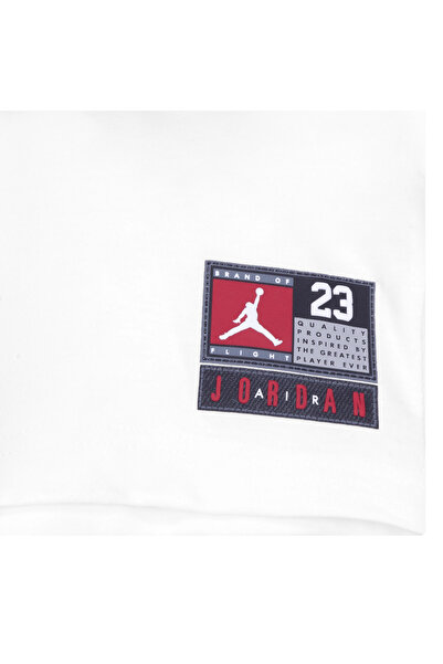 Nike JDB PRACTICE FLIGHT Çocuk Beyaz Tişört 85A088-001