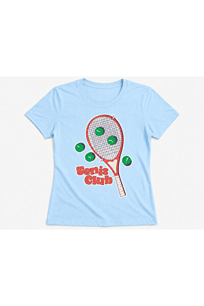 VODEXA Μπλουζάκι Unisex Oversize TENNIS 10 με στάμπα, 100% βαμβακερό, άνετη ε...