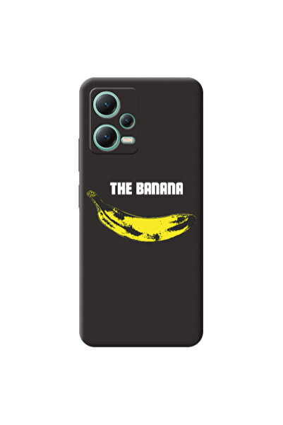 Other Xiaomi Redmi Note 12 Pro 5G The banana Black Colored Silicone TPU Θήκη