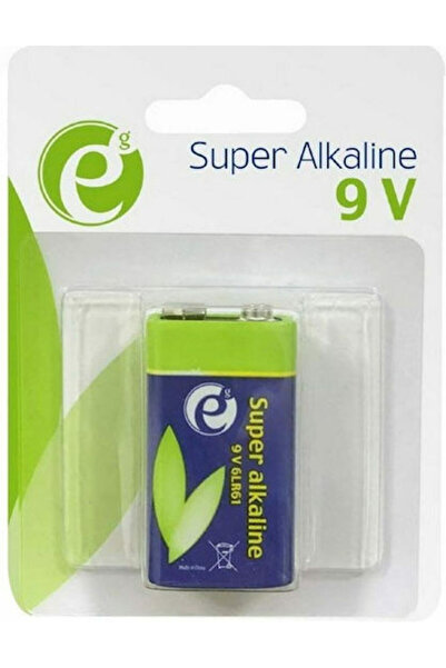 Energenie Αλκαλικές Μπαταρίες 9V Σούπερ 9V Κωδικός: EG-BA-6LR61-01