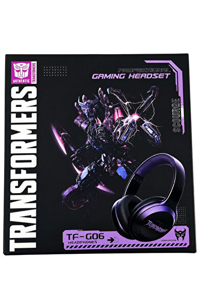 transformers سماعة رأس سلكية للألعاب TF-G06 مع ميكروفون
