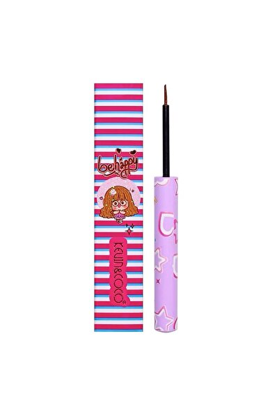 Flippy Tus Lichid pentru Ochi, Kevin&Coco, Eyeliner cu Pensula, 1.5 ml, Nuant...