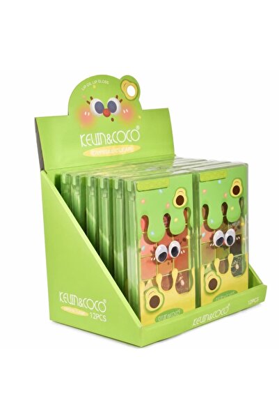 Flippy Set 12 Paleta Farduri Ochi Kevin & Coco Avocado Collection, 2 Palete i...