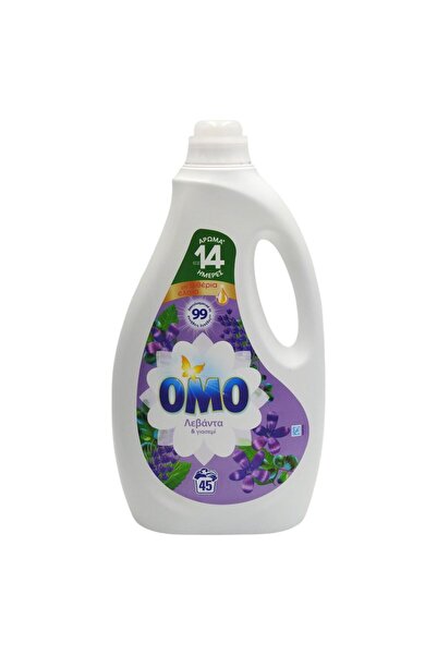 Omo Detergent Lichid, Omo, 2.250 L Lavender Jasmine 45 spalari