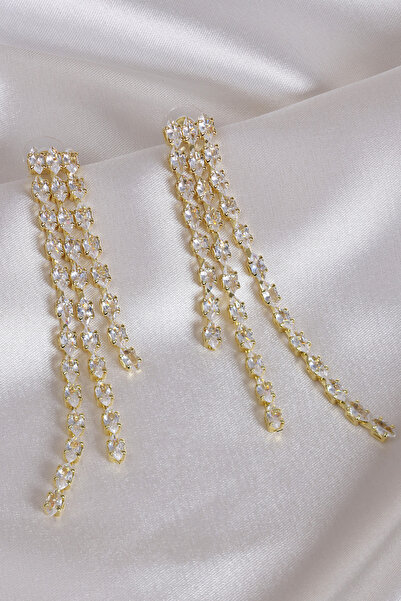 Süspüs Accessories Estelle Luxury Zircon Earrings