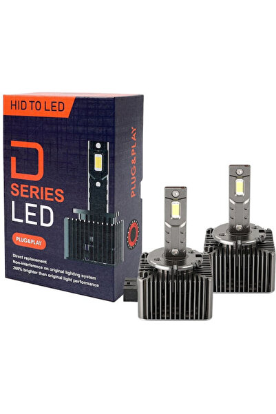M-TECH Λάμπες Αυτοκινήτου D1S Canbus LED 6000K Ψυχρό Λευκό 12V 35W 2 τεμάχια