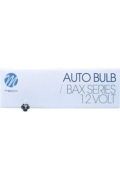 M-TECH Λάμπες Αυτοκινήτου BX8.4D Αλογόνου 12V 1.2W 10 τεμάχια