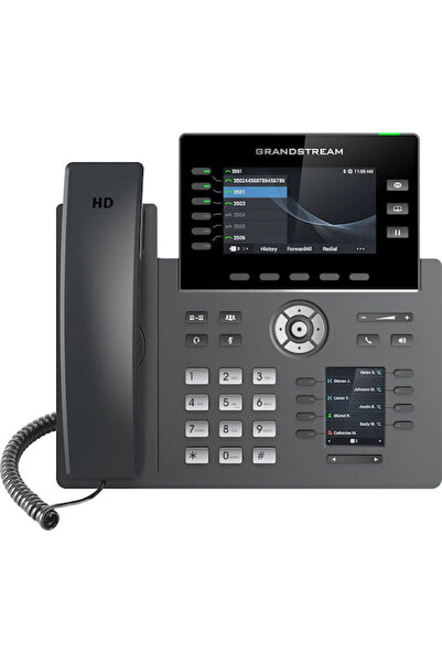 GRANDSTREAM GRP2616 Ενσύρματο τηλέφωνο IP με 6 γραμμές, Μαύρο