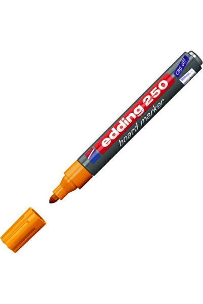 Edding 250 Μαρκαδόροι λευκού πίνακα 3mm Πορτοκαλί