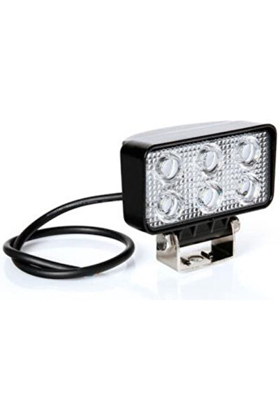 Lampa WL-2 Τετράγωνοι Προβολείς Αυτοκινήτου LED Γενικής Χρήσης 10 - 30V 18W 1...