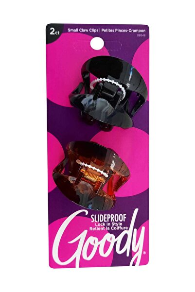 Goody Slideproof Wingless Small Claw Clip 2 Ct 1941265