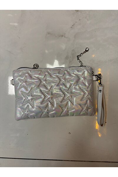 Yıldızlı clutch çanta