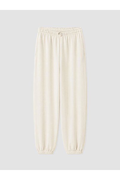 LC Waikiki Rmz Gi̇yi̇m Farki̇yla Girls' Soft Touch Jogger Sweatpants