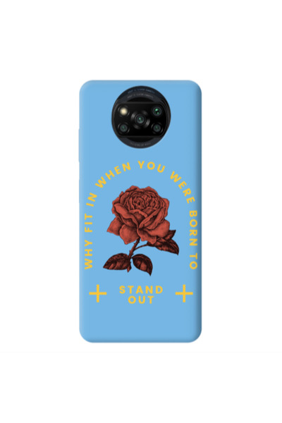 Other Xiaomi Poco X3 /X3 Pro Stand out Blue Colored Silicone TPU Θήκη