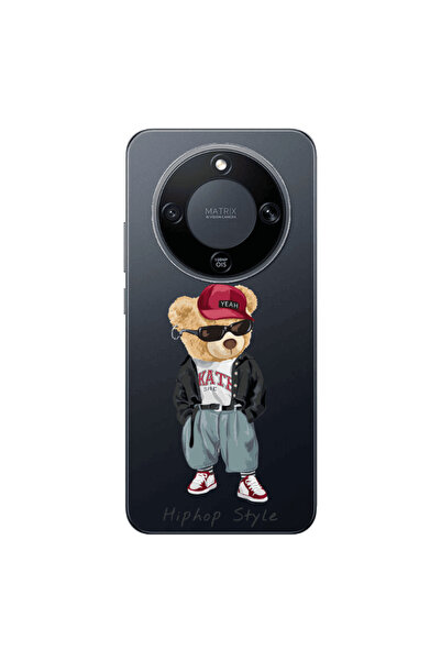 Other Honor Magic 8 Lite Hip hop style Transparent Silicone TPU Θήκη
