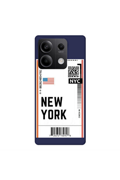 Other Xiaomi Redmi Note 13Pro 5G New York NYC Dark blue Colored Silicone TPU ...
