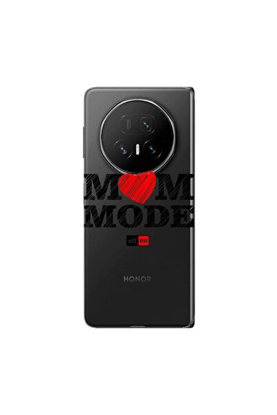 Other Honor Magic V5 Mom mode on Transparent Silicone TPU Θήκη